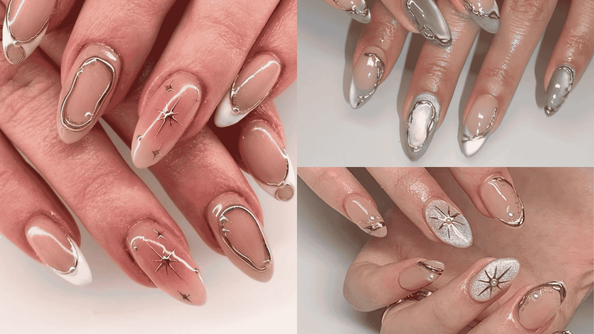 MurniCare Glam Studio. Desain Kuku Trean 2025. Desain Nail Art Simpel. Desain Nail Art populer.